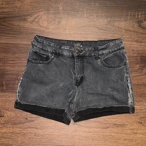 Timex Women's Dark Gray Jean Shorts
